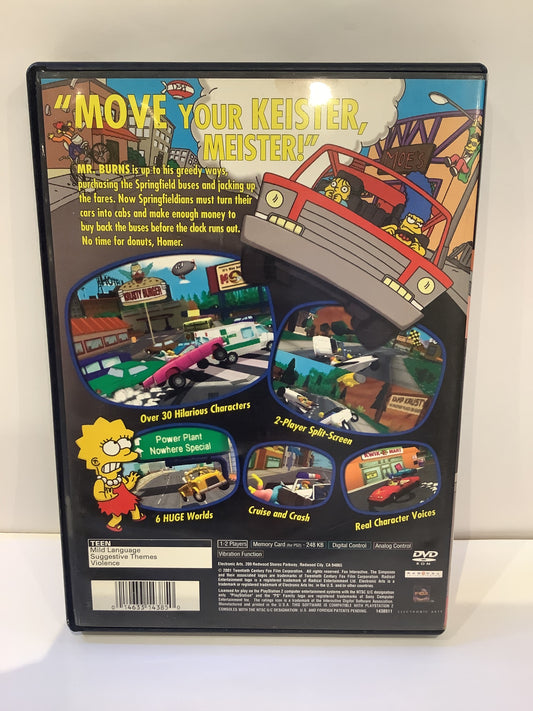 The Simpsons Road Rage - Playstation 2