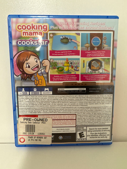 Cooking Mama Cookstar - Playstation 4