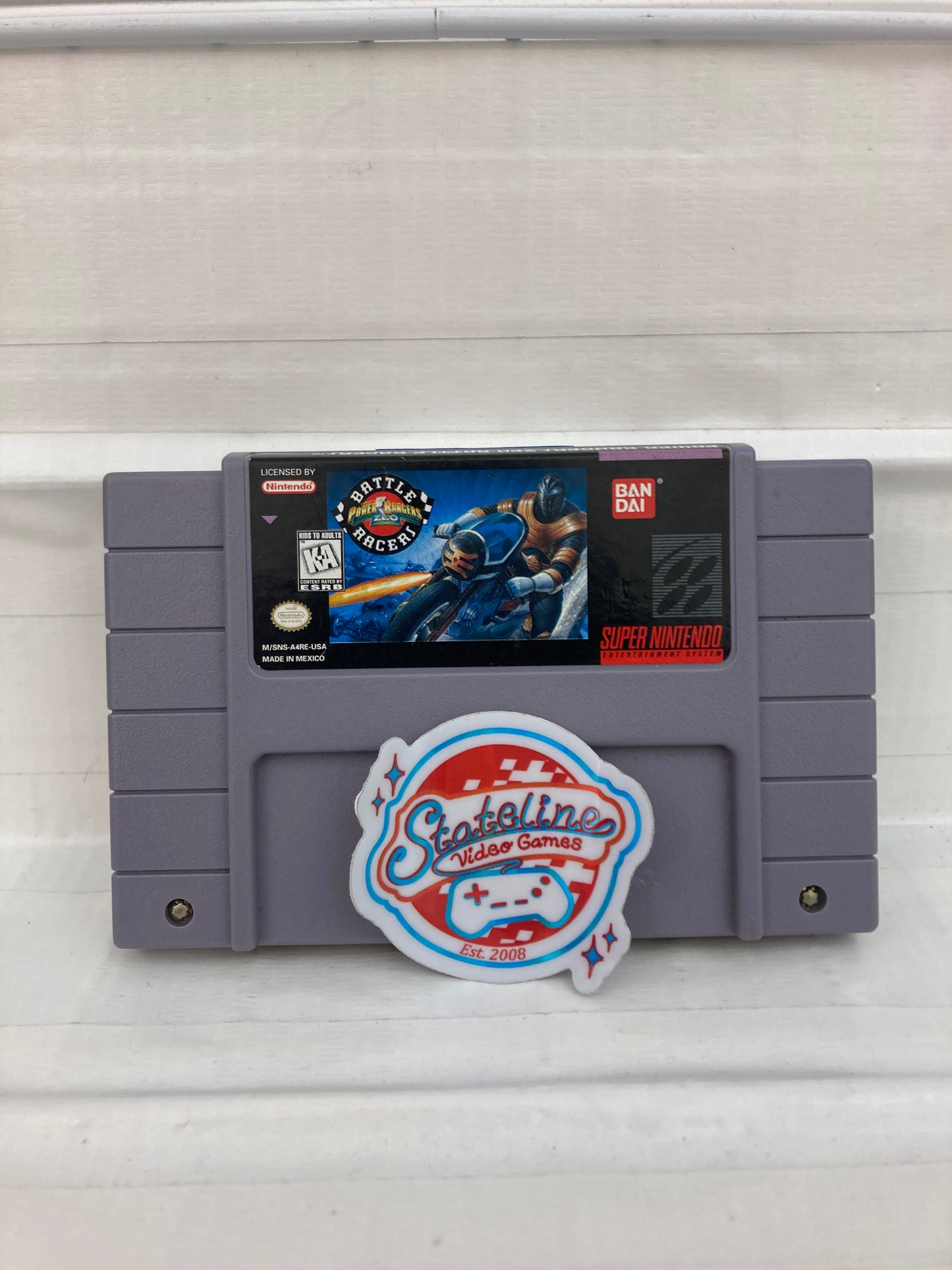 Power Rangers Zeo Battle Racers - Super Nintendo