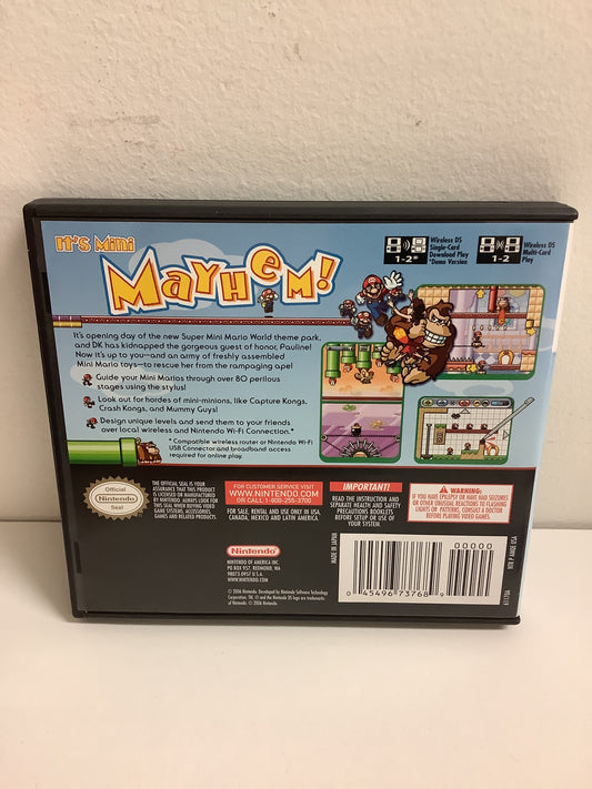 Mario vs. Donkey Kong 2 March of Minis - Nintendo DS