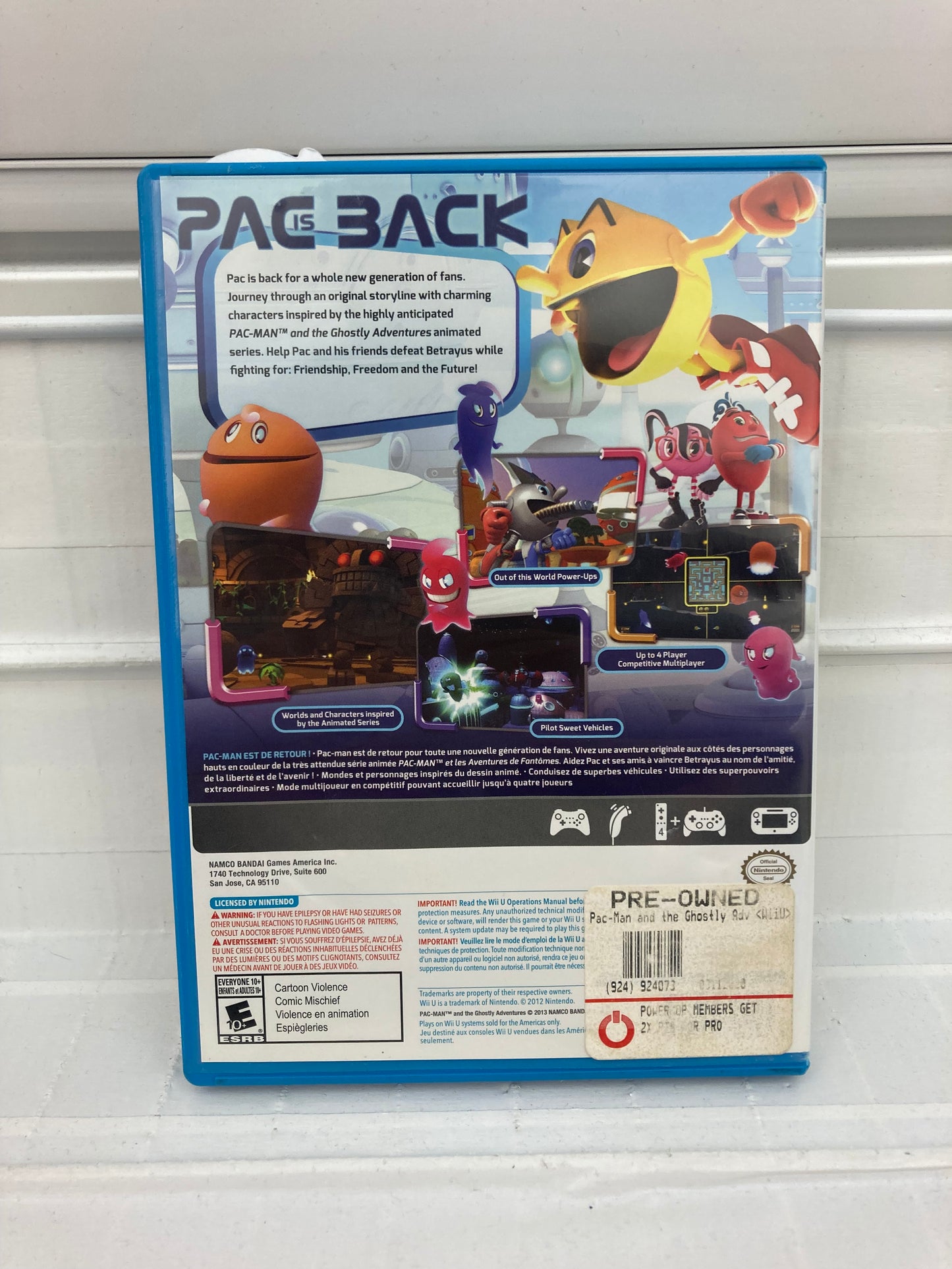 Pac-Man and the Ghostly Adventures - Wii U