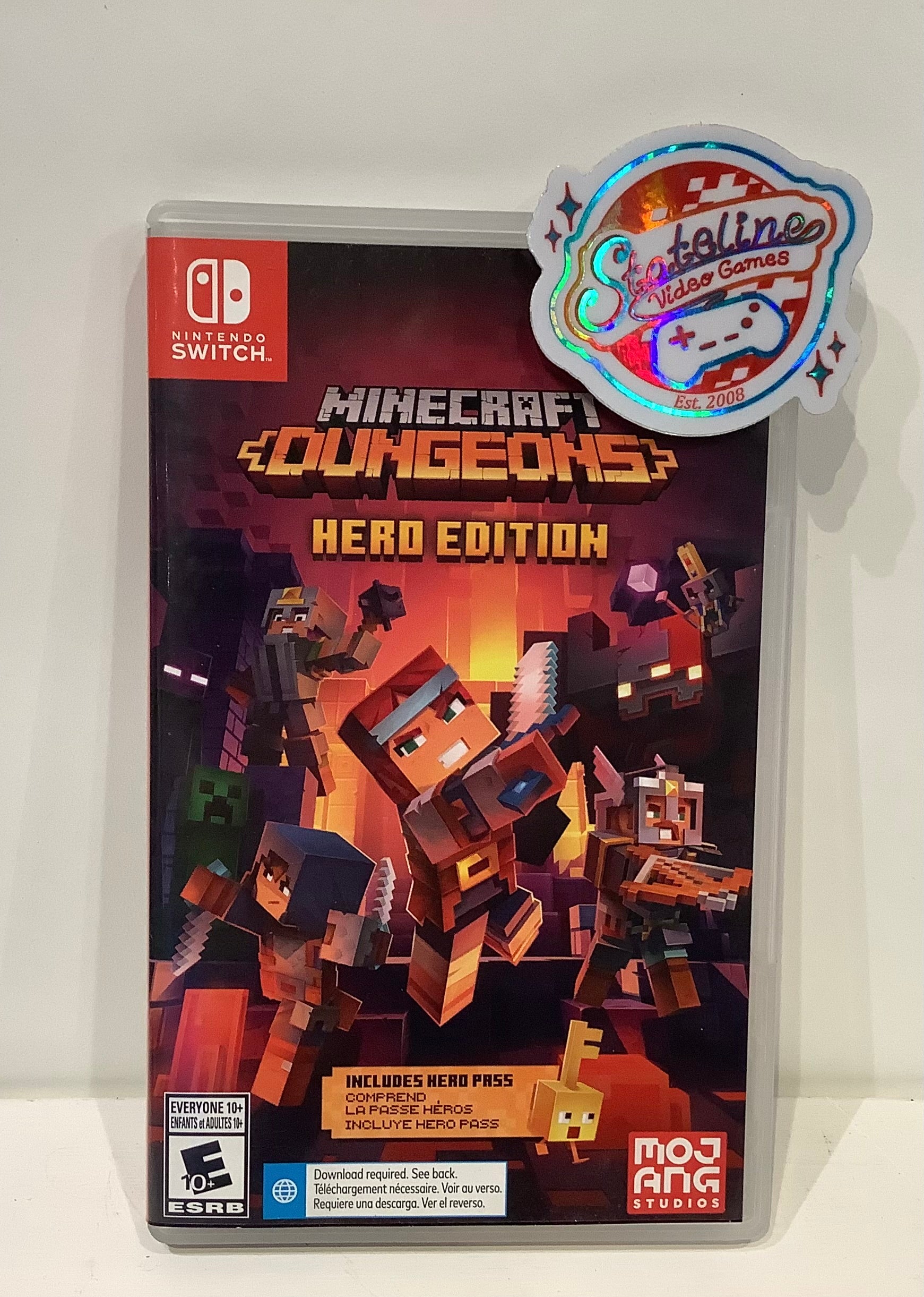 Minecraft Dungeons [Hero Edition] - Nintendo Switch – Stateline Video Games  Inc.