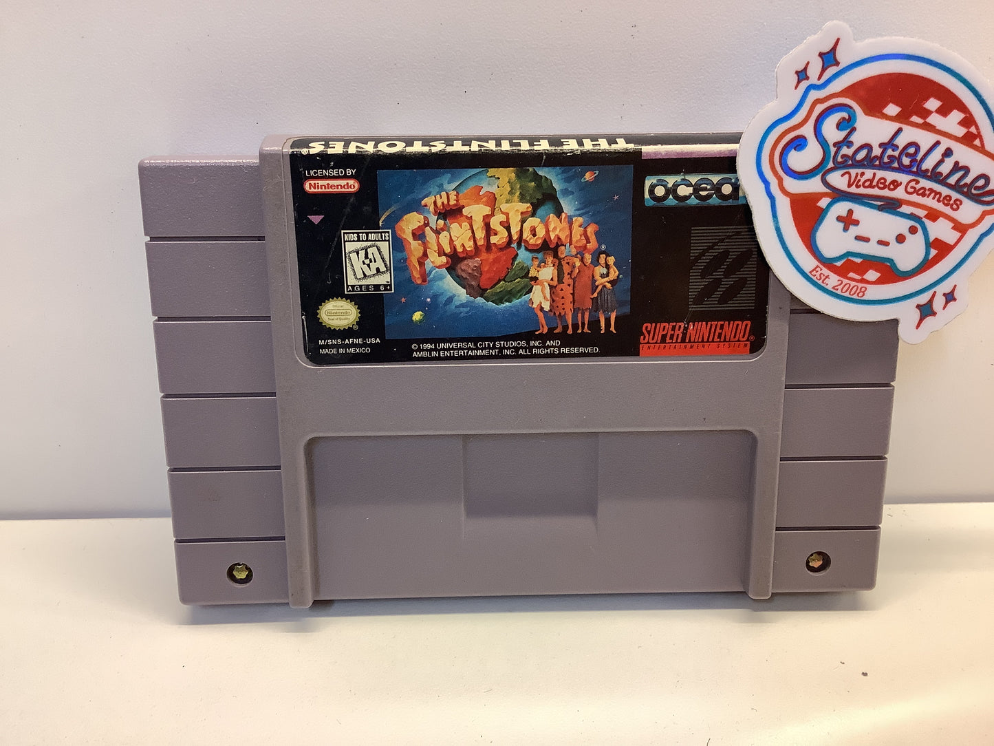 The Flintstones - Super Nintendo