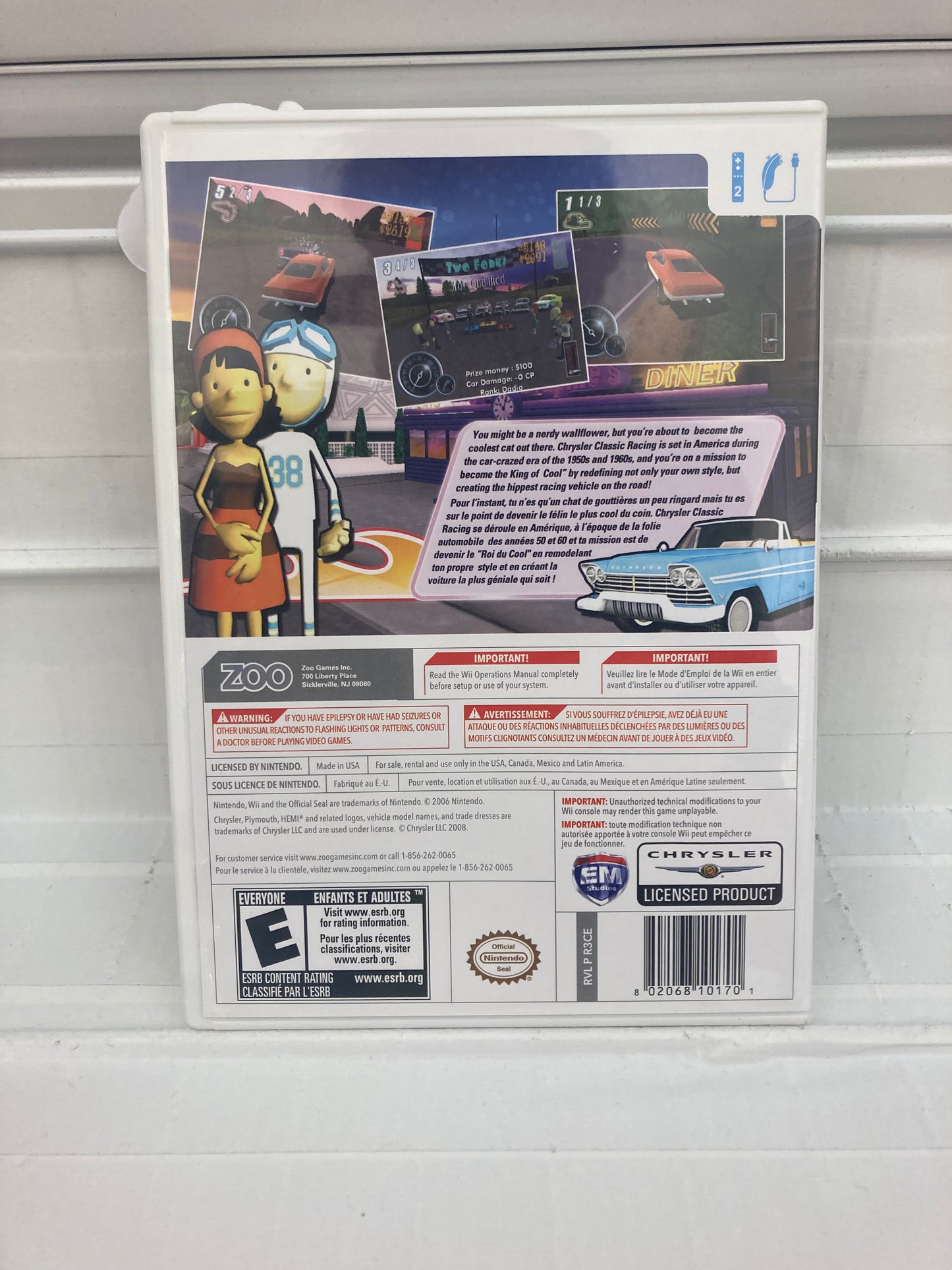 Chrysler Classic Racing - Wii