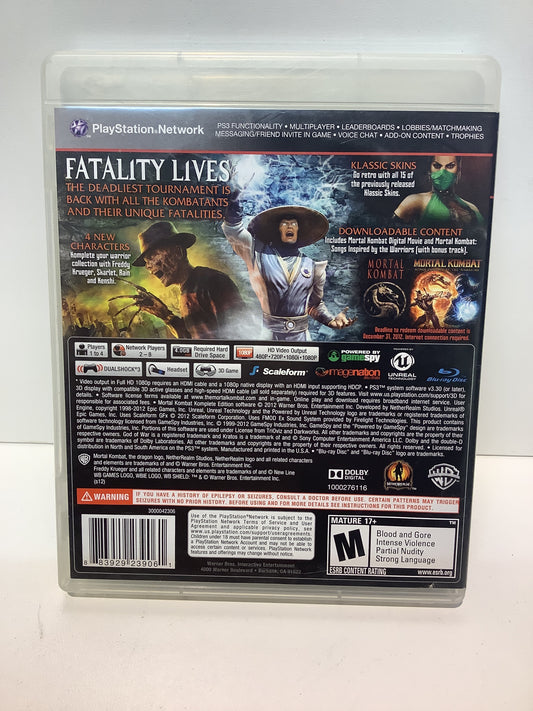 Mortal Kombat Komplete Edition - Playstation 3