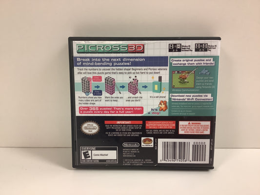 Picross 3D - Nintendo DS