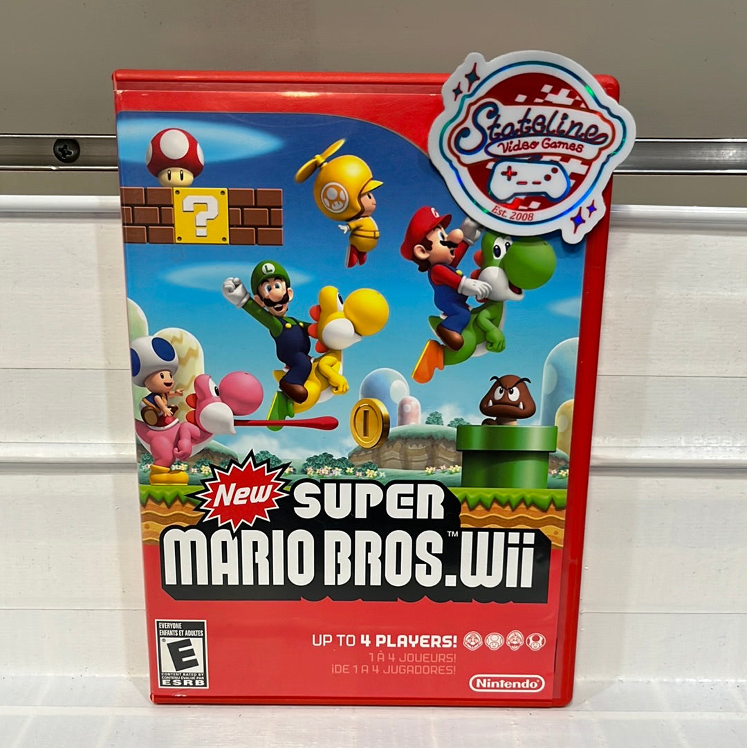 New Super Mario Bros. Wii - Wii – Stateline Video Games Inc.