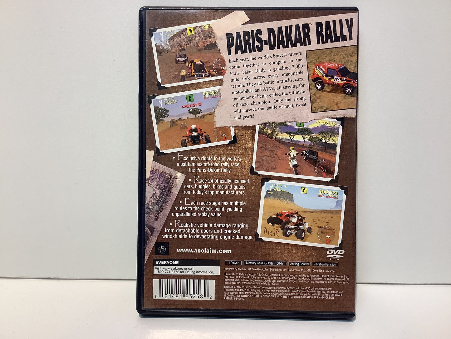 Paris-Dakar Rally - Playstation 2