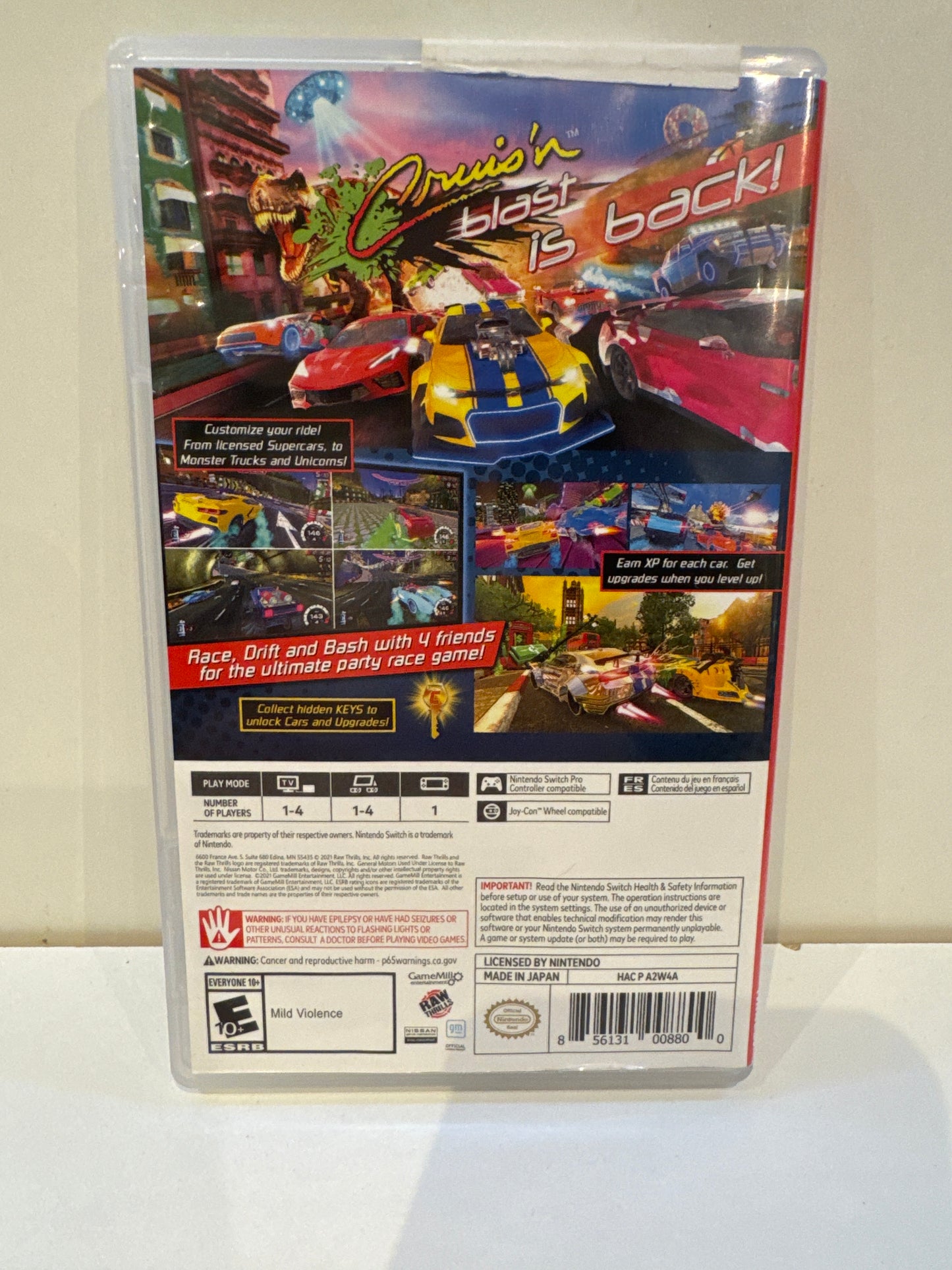 Cruis'n Blast - Nintendo Switch