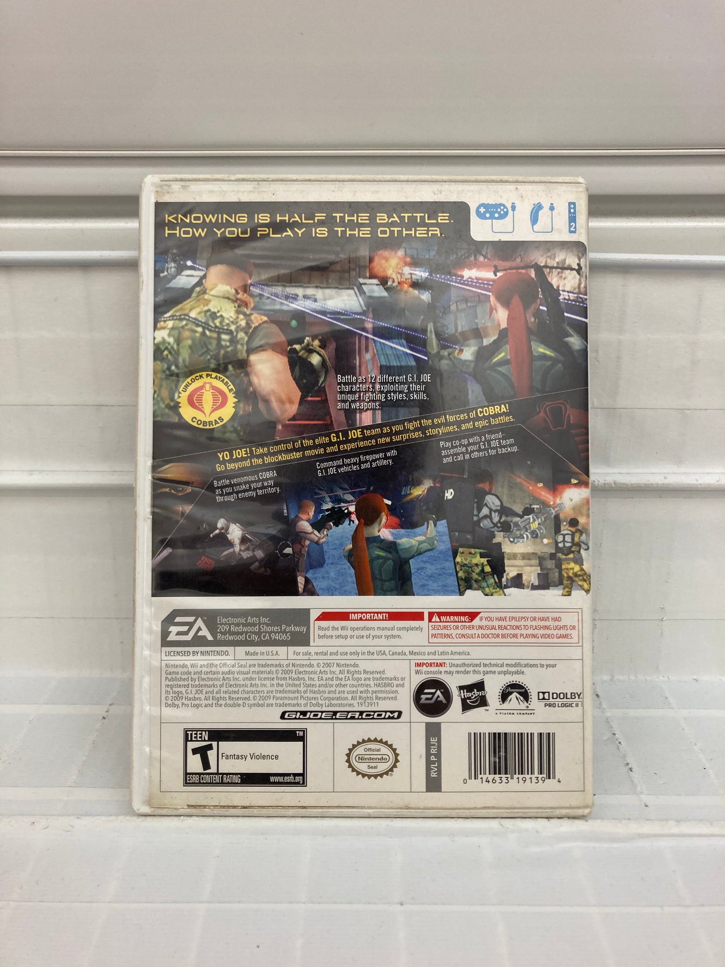 G.I. Joe: The Rise of Cobra - Wii