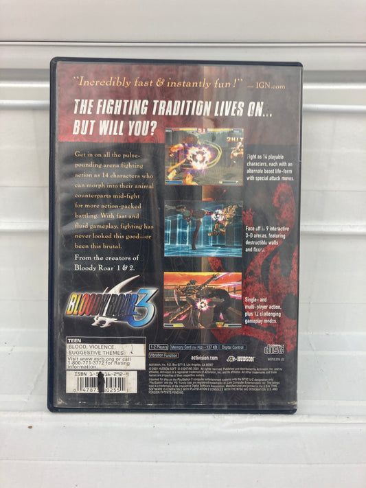 Bloody Roar 3 - Playstation 2