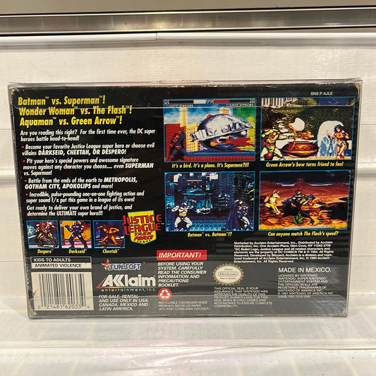 Justice League Task Force - Super Nintendo