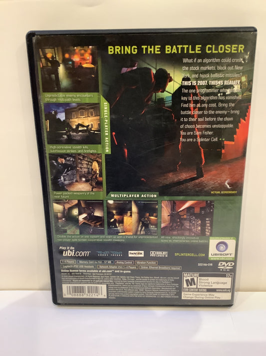 Splinter Cell Chaos Theory - Playstation 2
