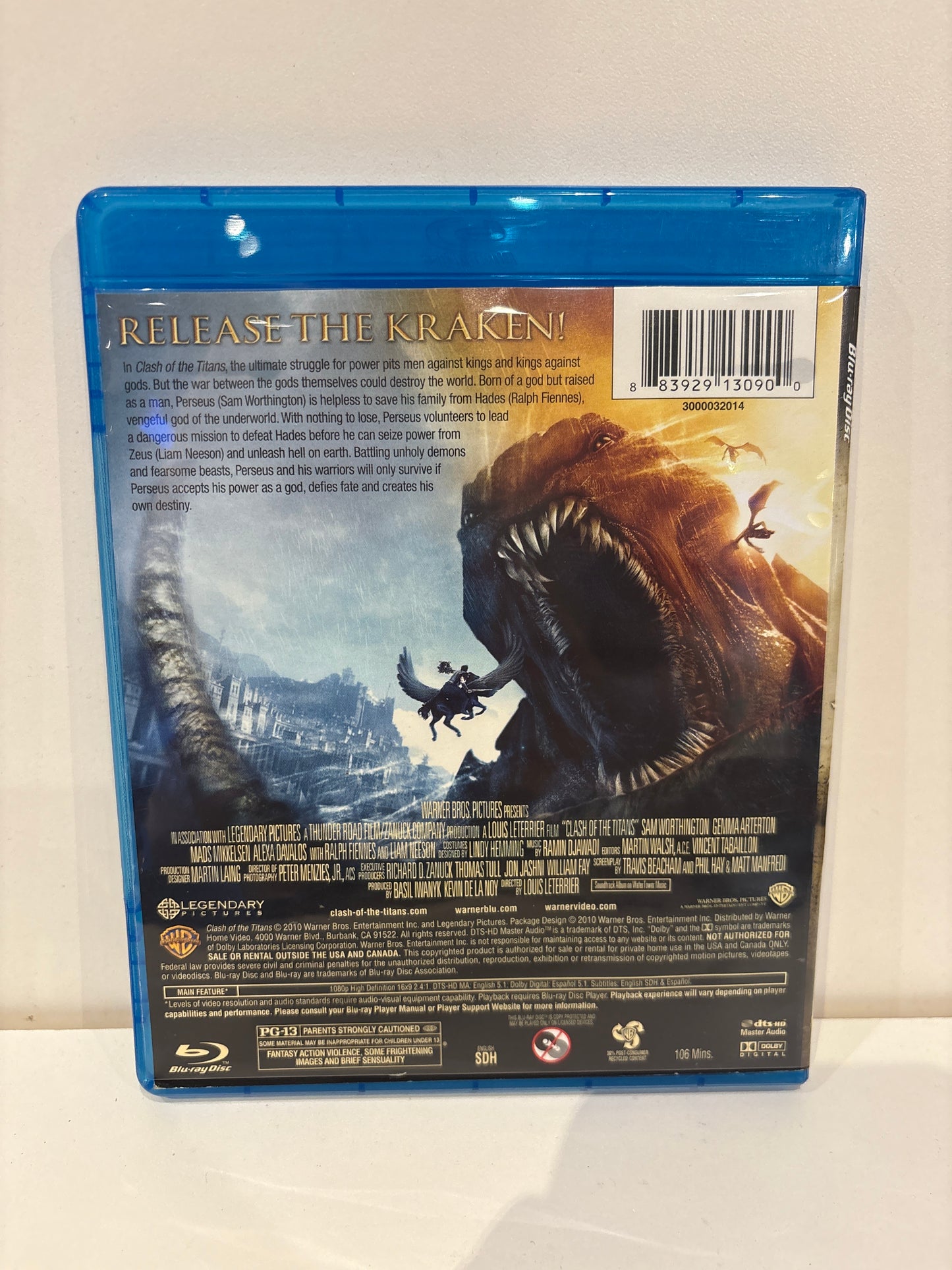 Clash of the Titans - Blu-Ray