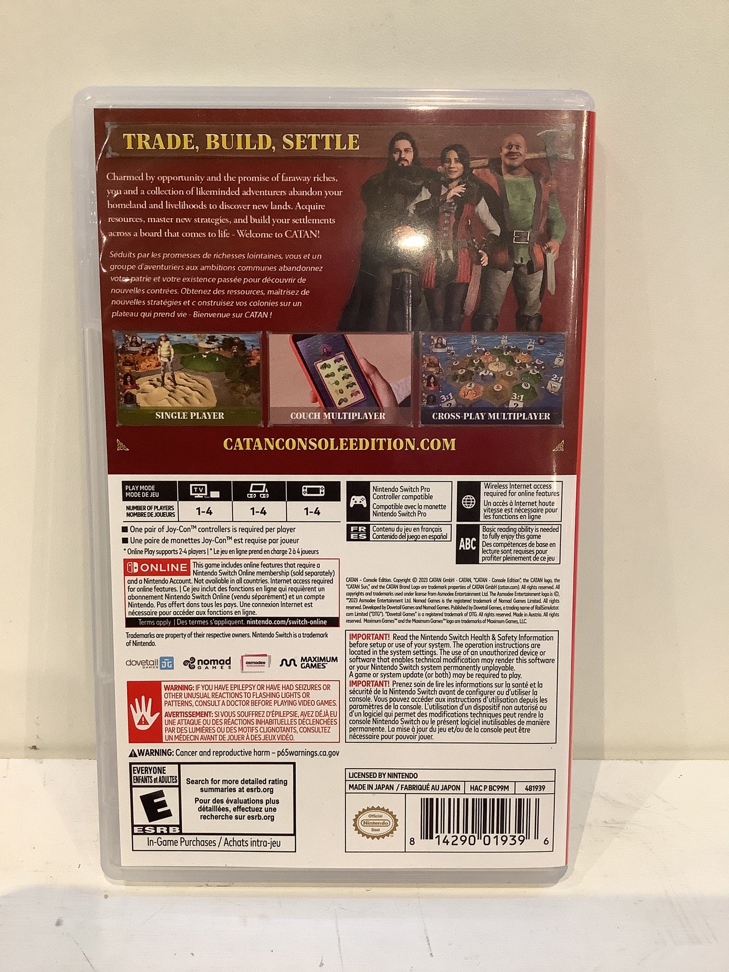 Catan: Console Edition Super Deluxe - Nintendo Switch