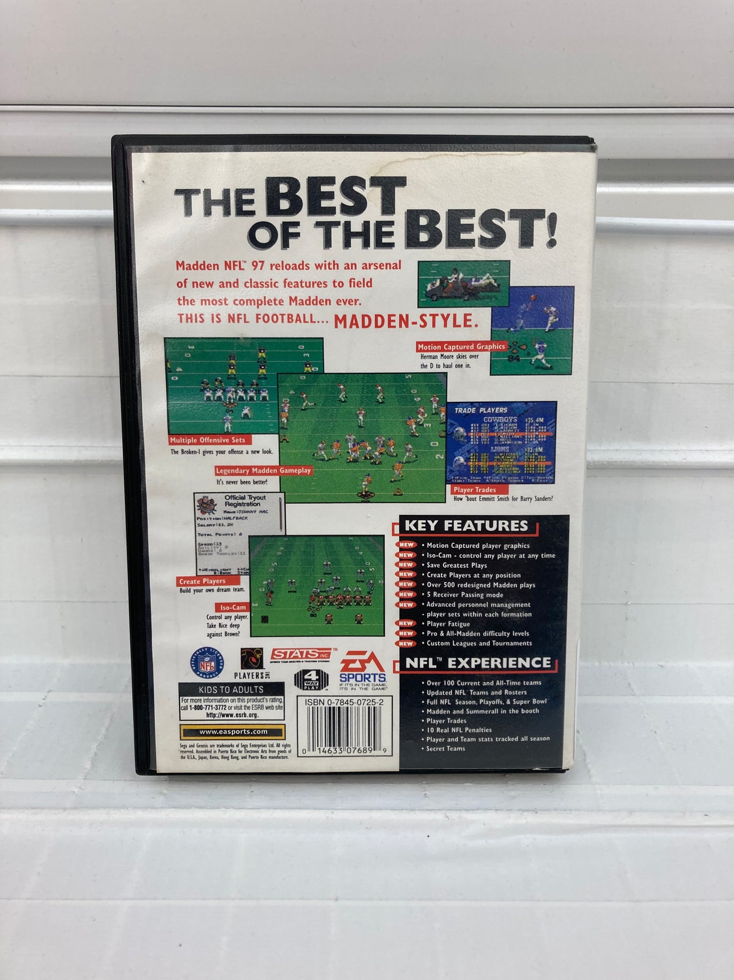 Madden 97 - Sega Genesis