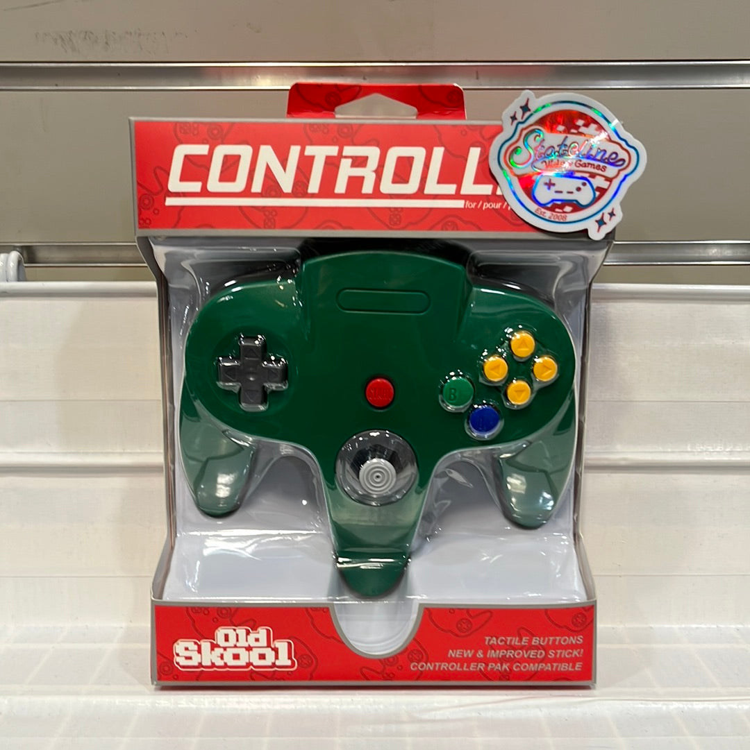 Old Skool NIntendo 64 Wired Controller - N64