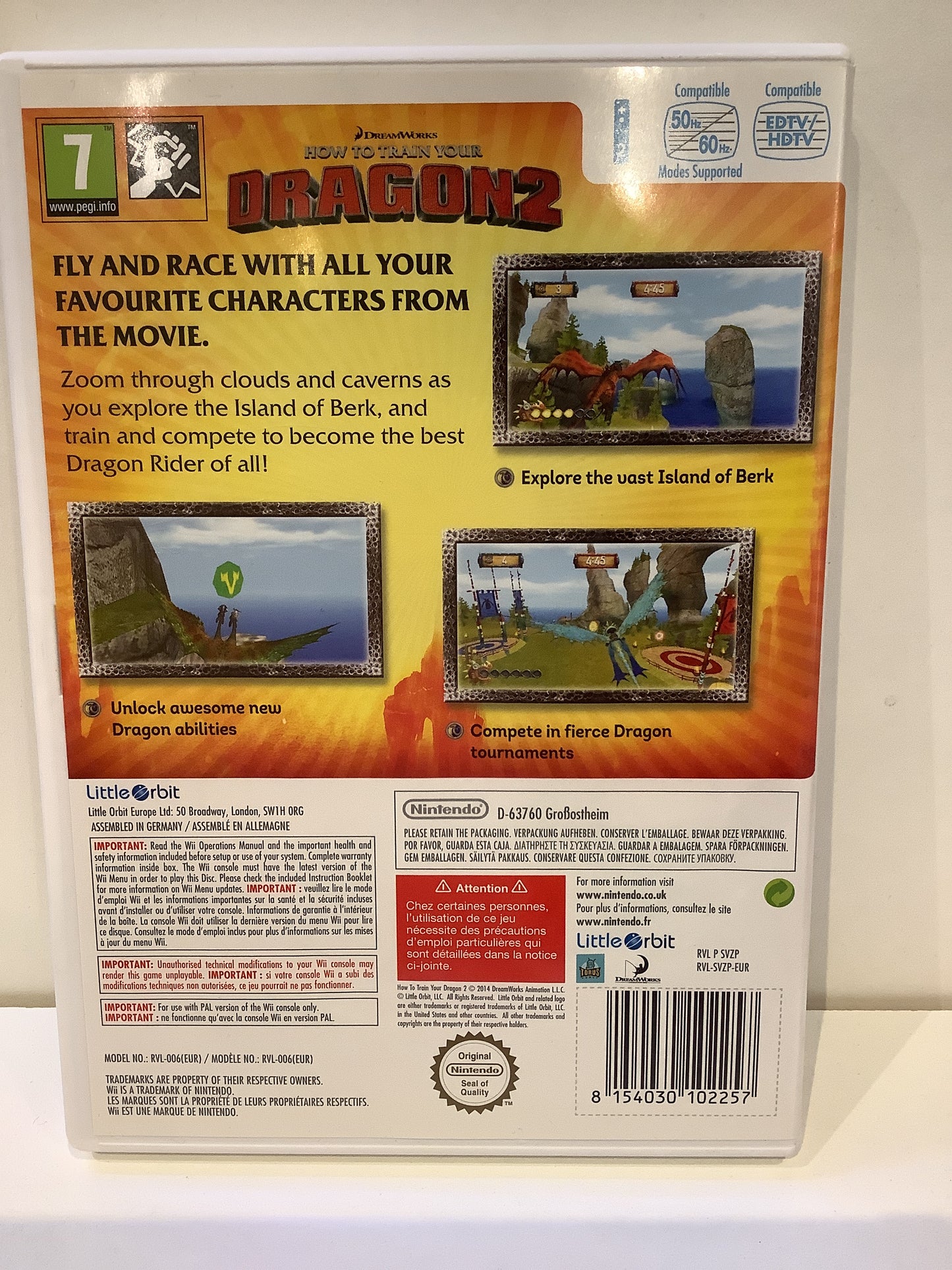 How to Train Your Dragon 2 - Wii