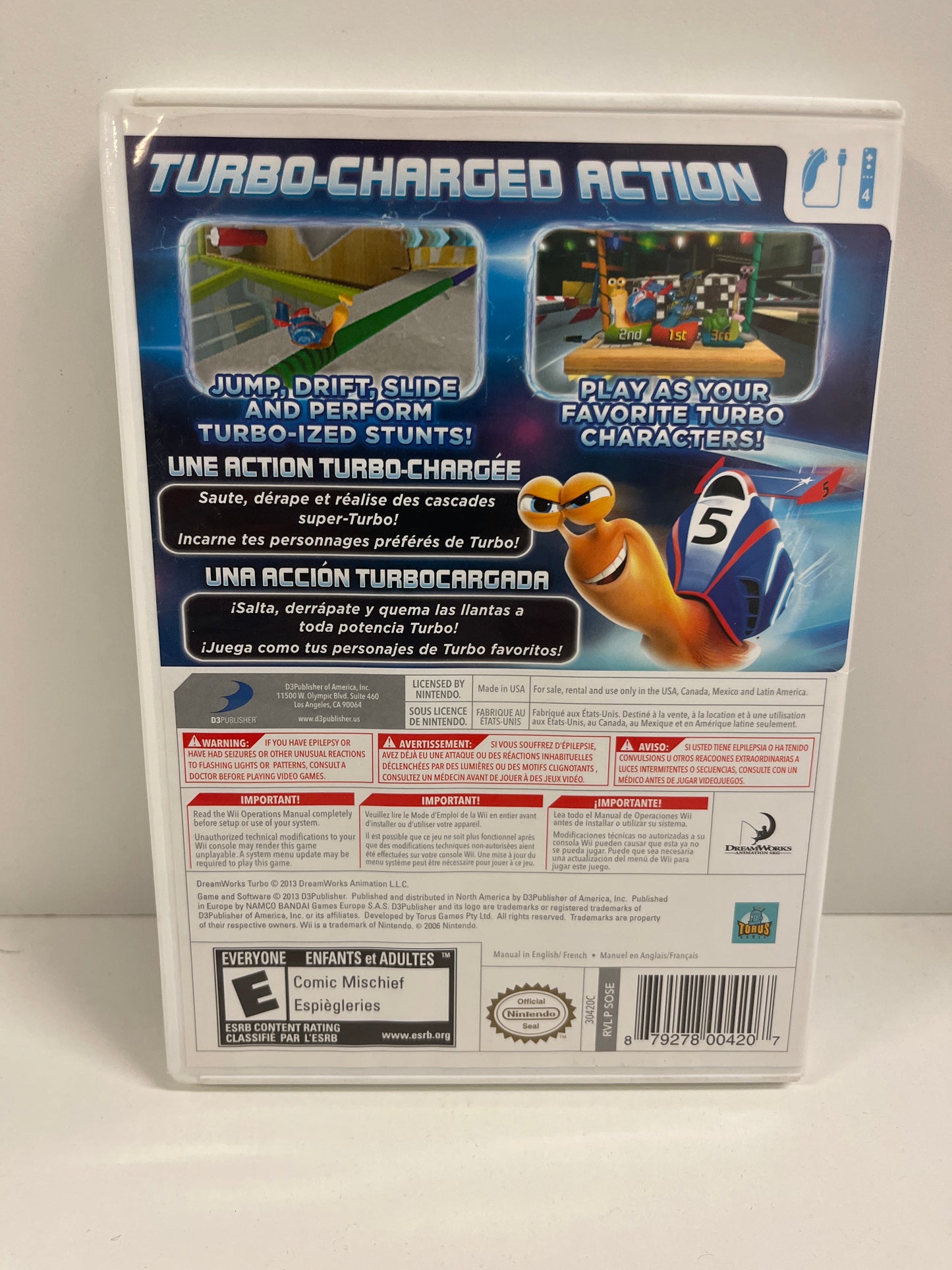 Turbo: Super Stunt Squad - Wii