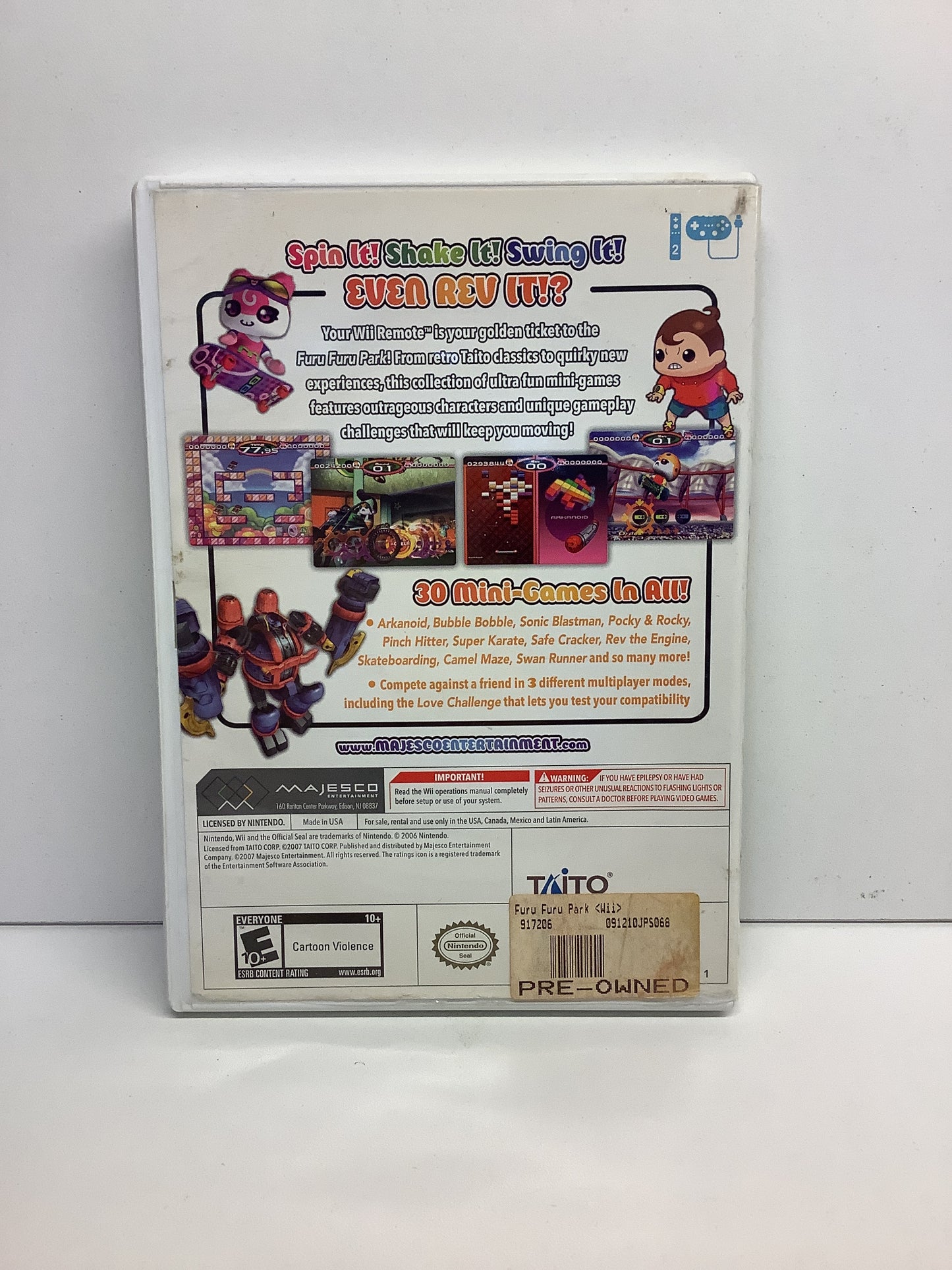 Furu Furu Park - Wii