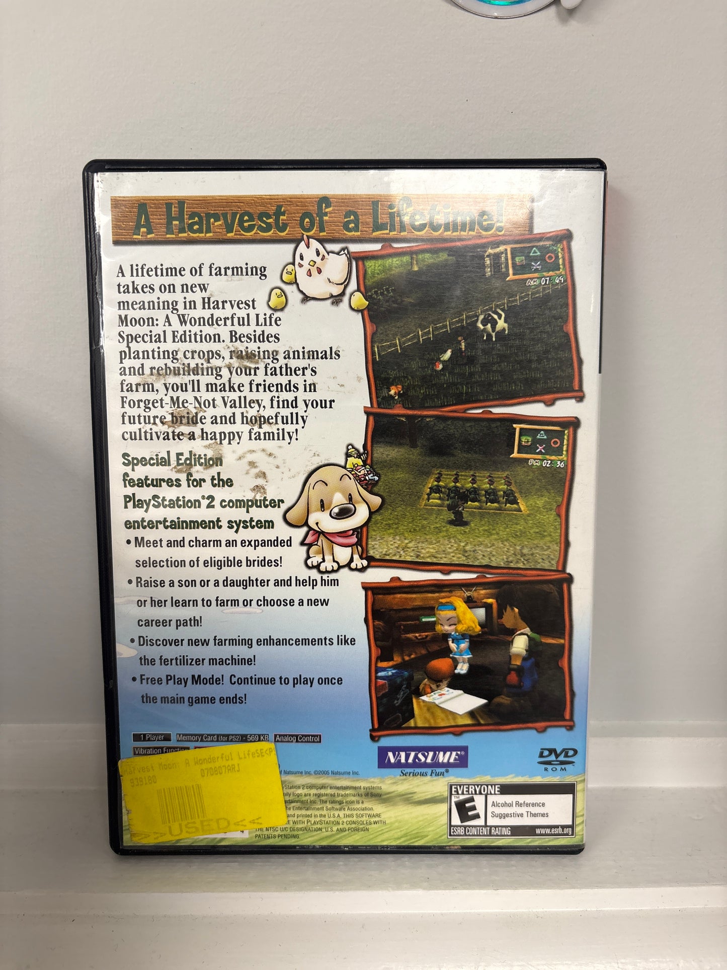 Harvest Moon A Wonderful Life Special Edition - Playstation 2