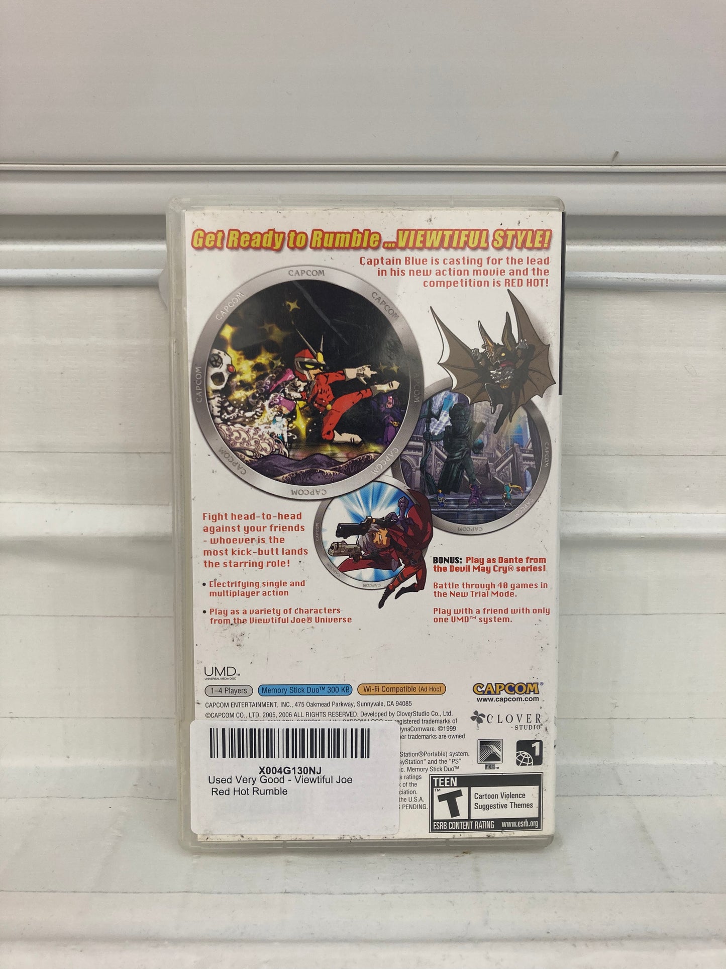 Viewtiful Joe Red Hot Rumble - PSP