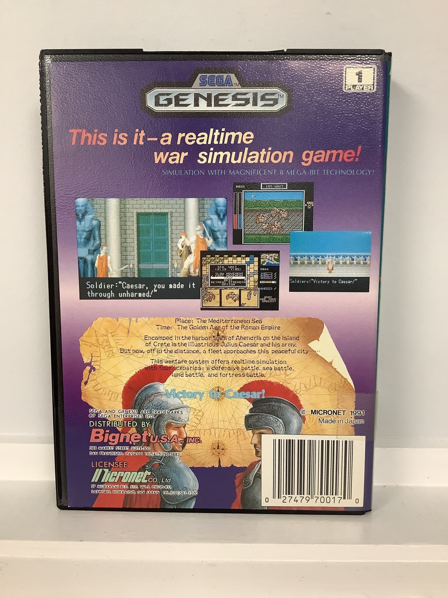 Warrior of Rome - Sega Genesis