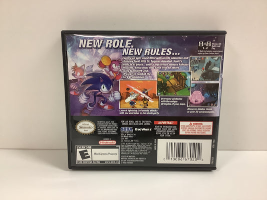 Sonic Chronicles The Dark Brotherhood - Nintendo DS
