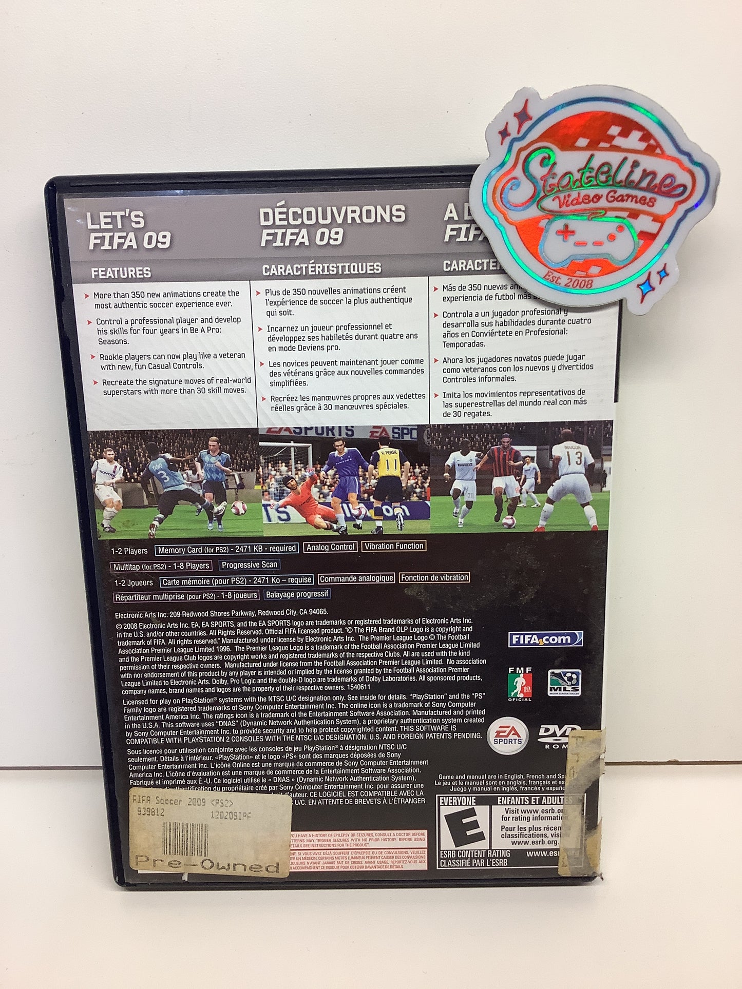 FIFA Soccer 09 - Playstation 2