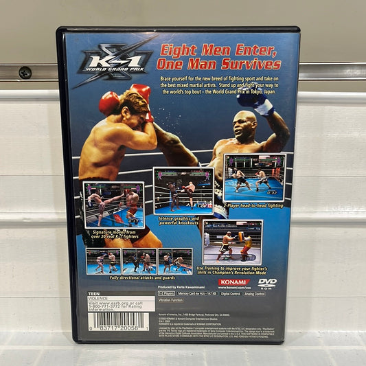 K-1 World Grand Prix - Playstation 2