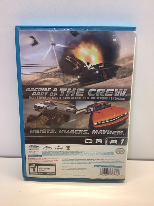 Fast and the Furious: Showdown - Wii U
