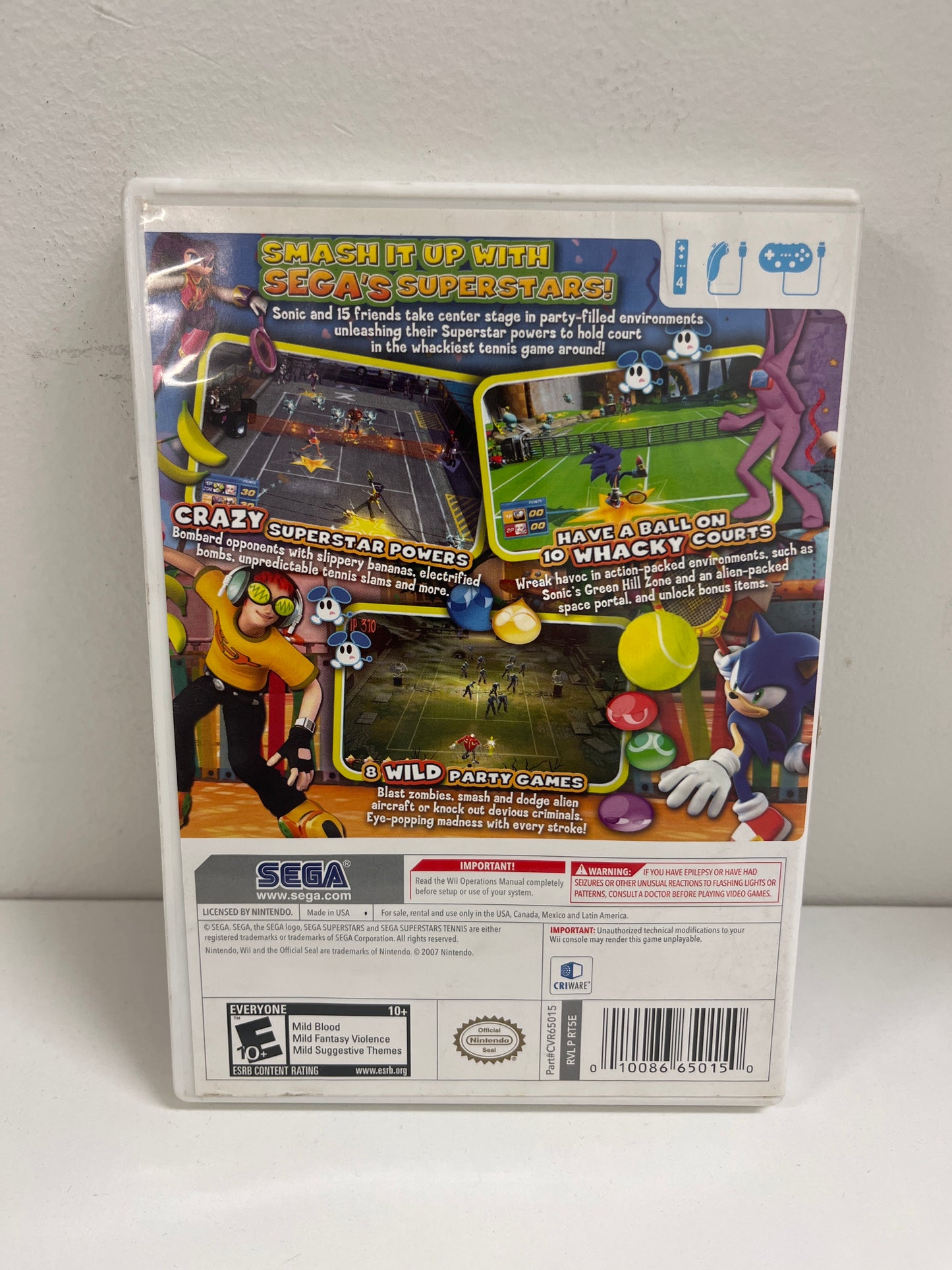 Sega Superstars Tennis - Wii