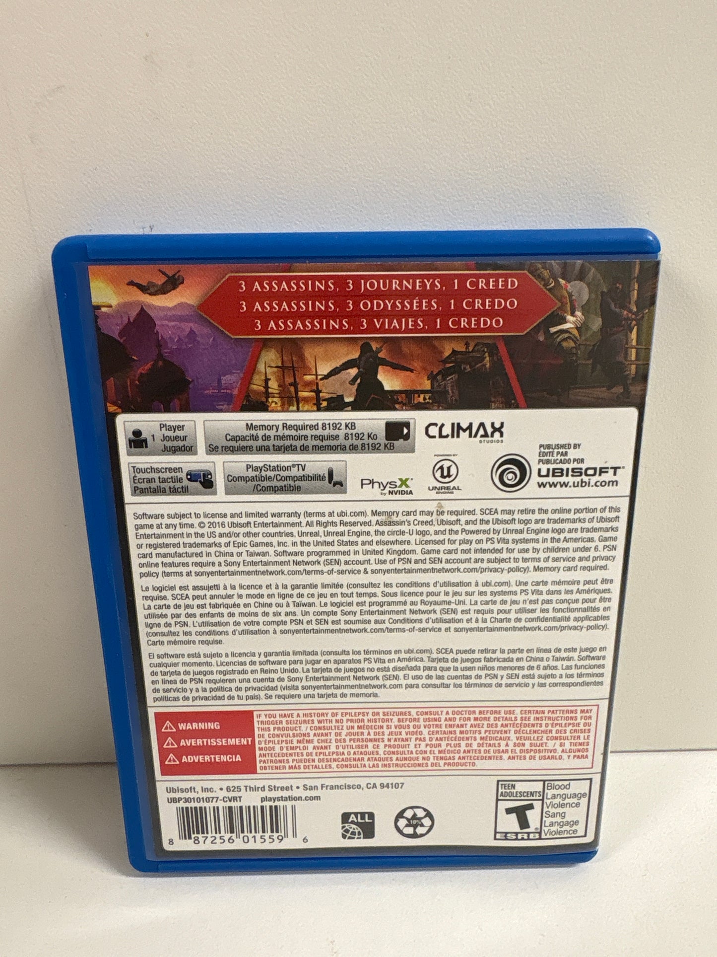 Assassin's Creed Chronicles - Playstation Vita