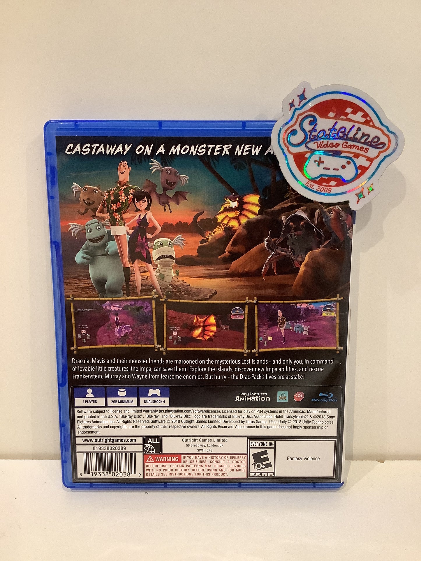 Hotel Transylvania 3: Monsters Overboard - Playstation 4