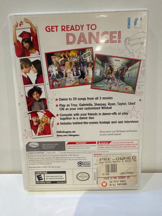 High School Musical 3 Senior Year Dance - Wii