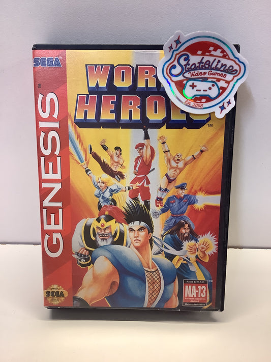 World Heroes - Sega Genesis