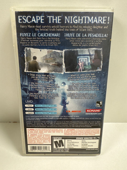 Silent Hill: Shattered Memories - PSP