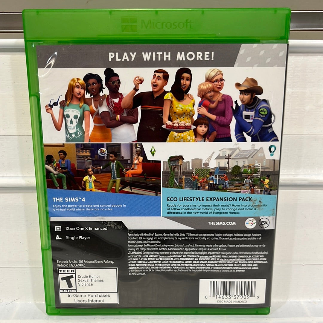 The Sims 4 Plus Eco Lifestyle Bundle - Xbox One