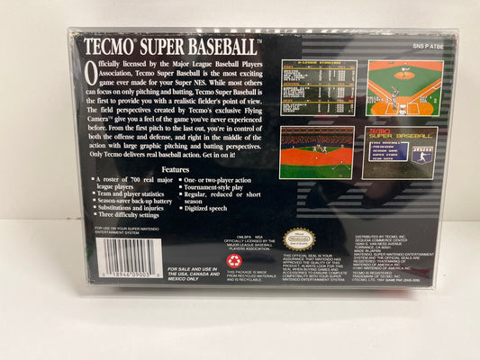 Tecmo Super Baseball - Super Nintendo