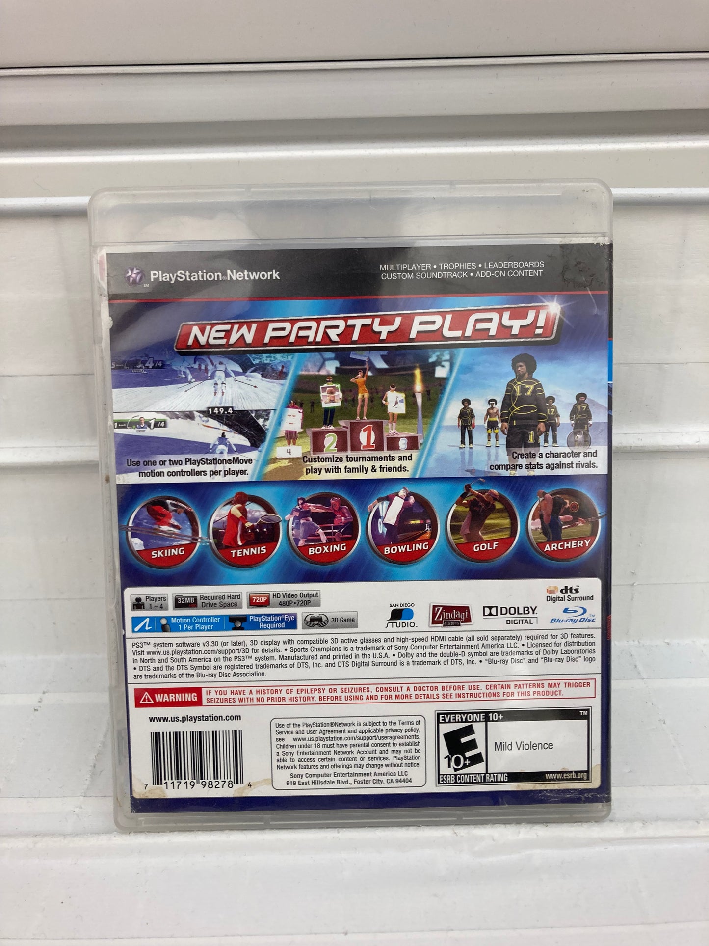 Sports Champions 2 - Playstation 3