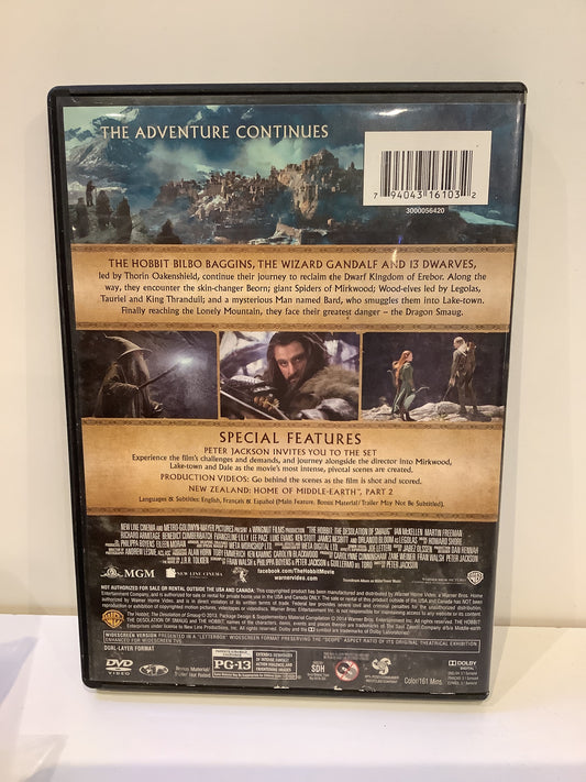 The Hobbit: The Desolation of Smaug - DVD