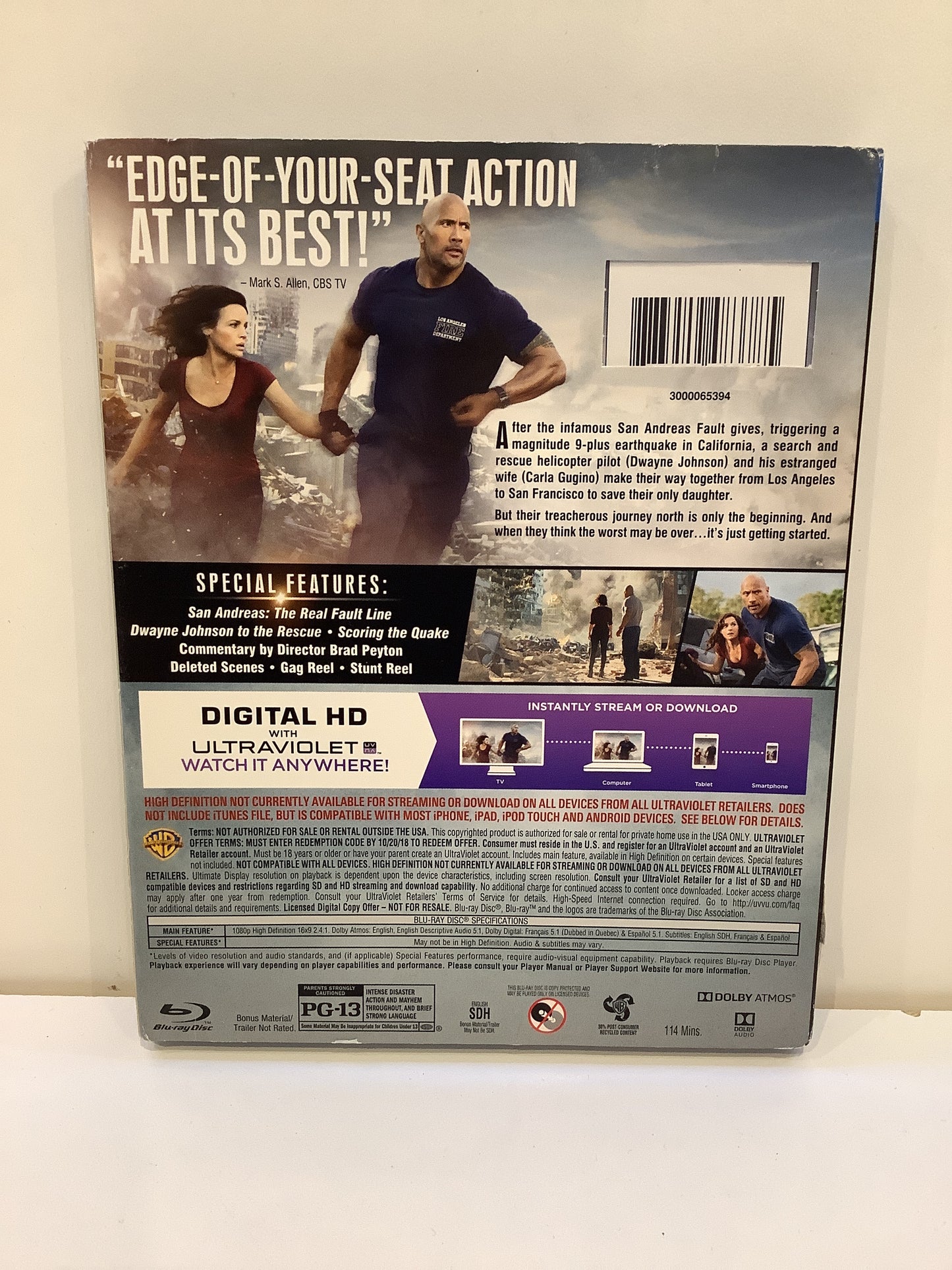 San Andreas - Blu-Ray