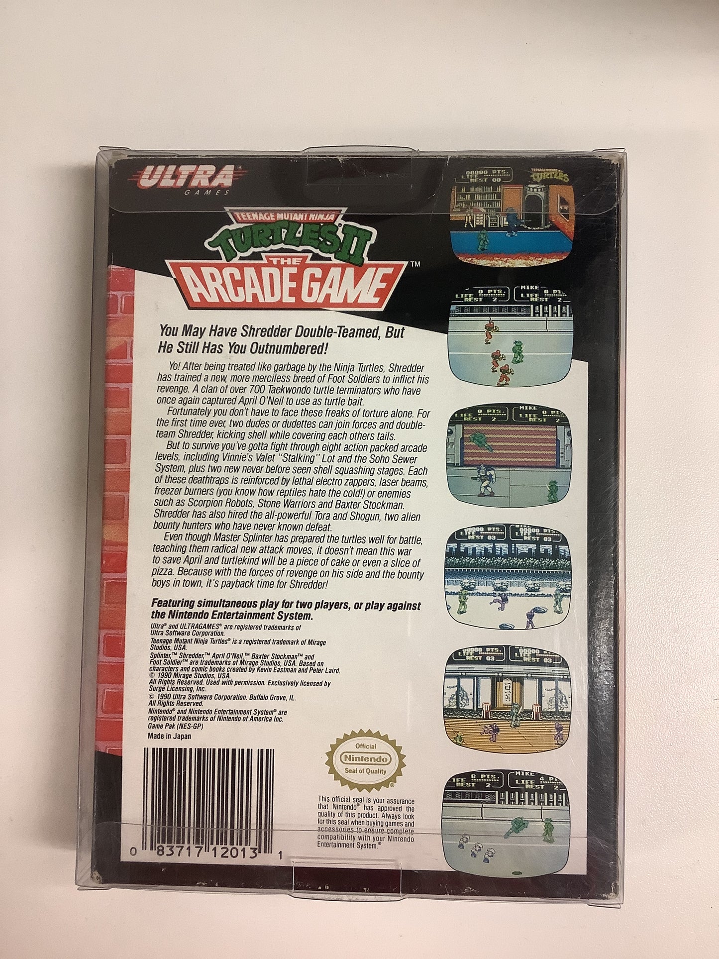 Teenage Mutant Ninja Turtles II - NES