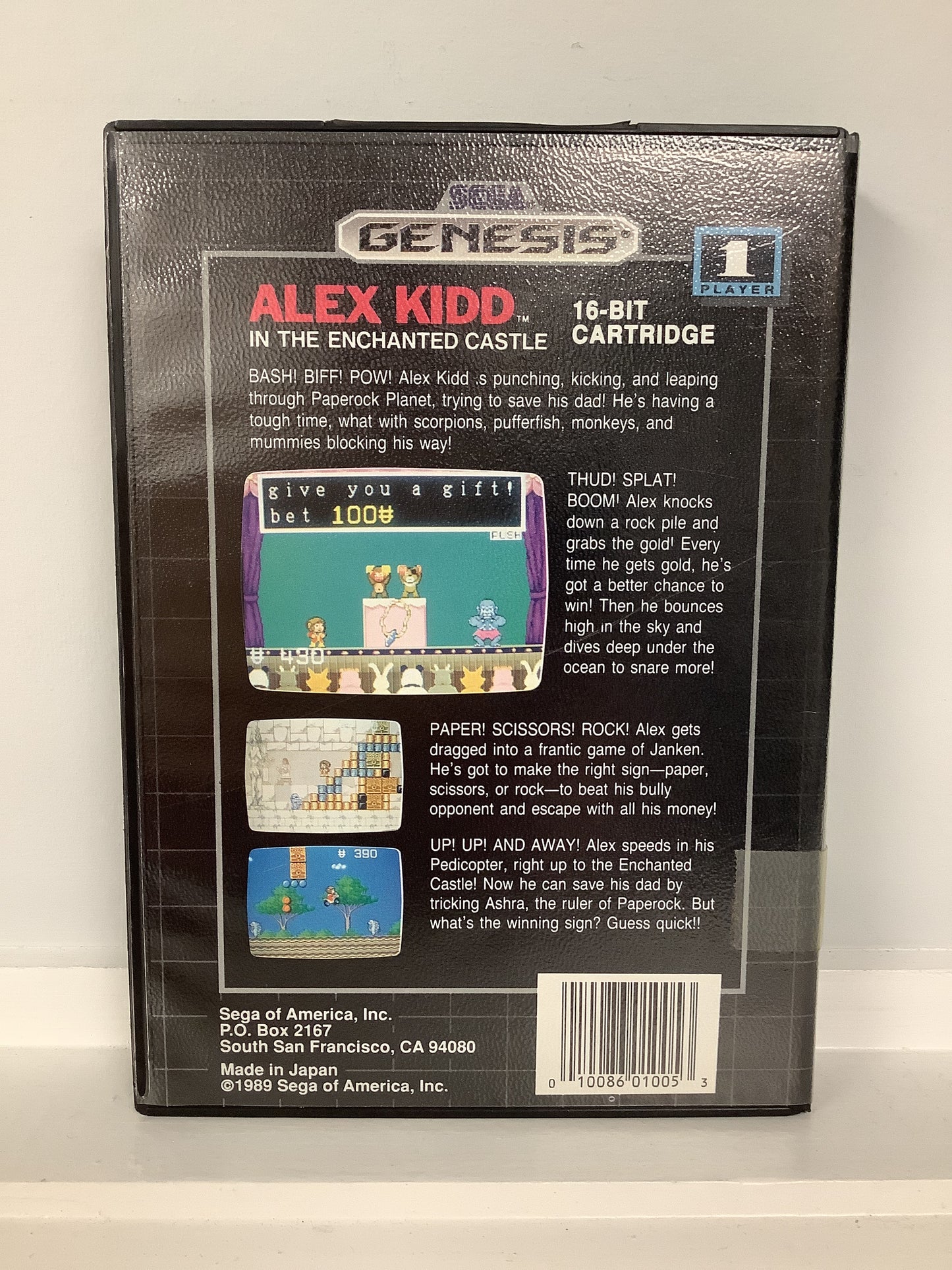 Alex Kidd in the Enchanted Castle - Sega Genesis