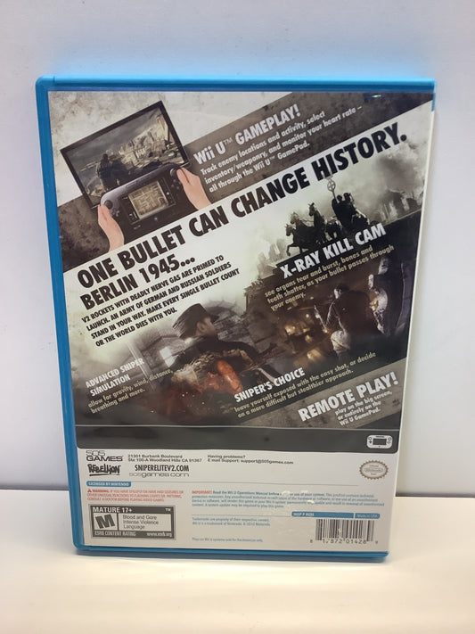 Sniper Elite V2 - Wii U