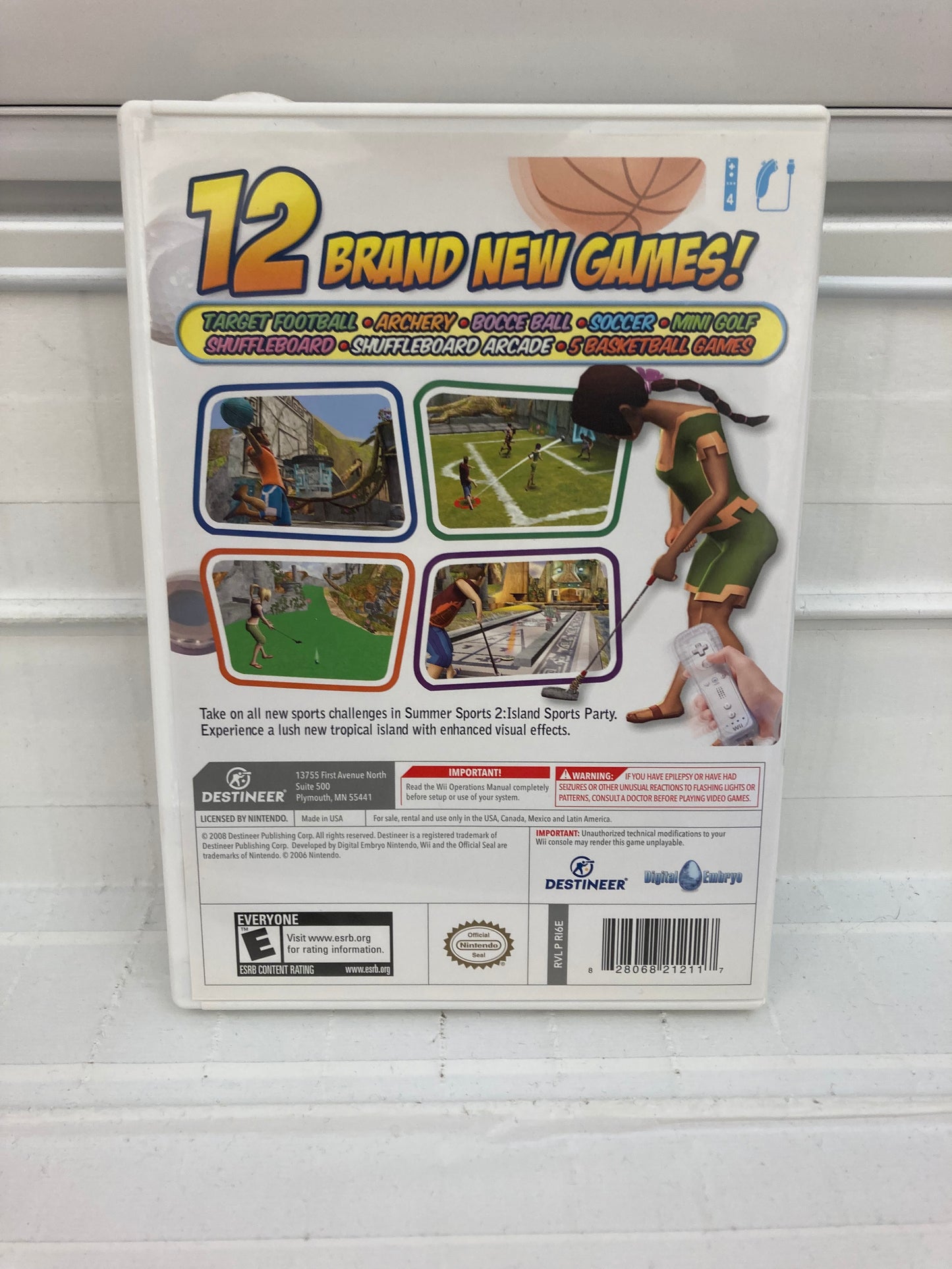 Summer Sports 2 Island Sports Party - Wii