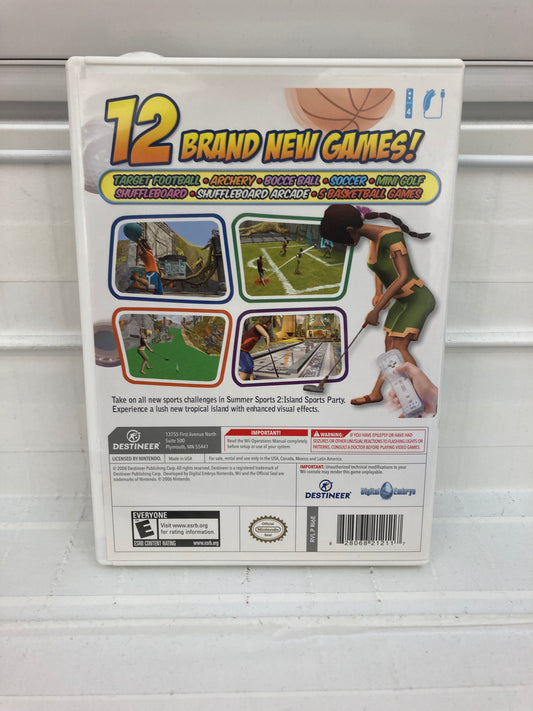 Summer Sports 2 Island Sports Party - Wii