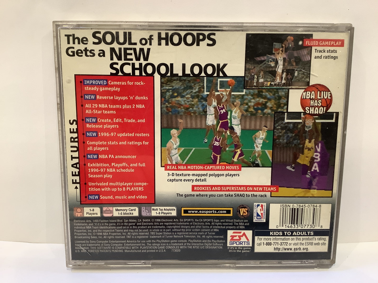 NBA Live 97 - Playstation