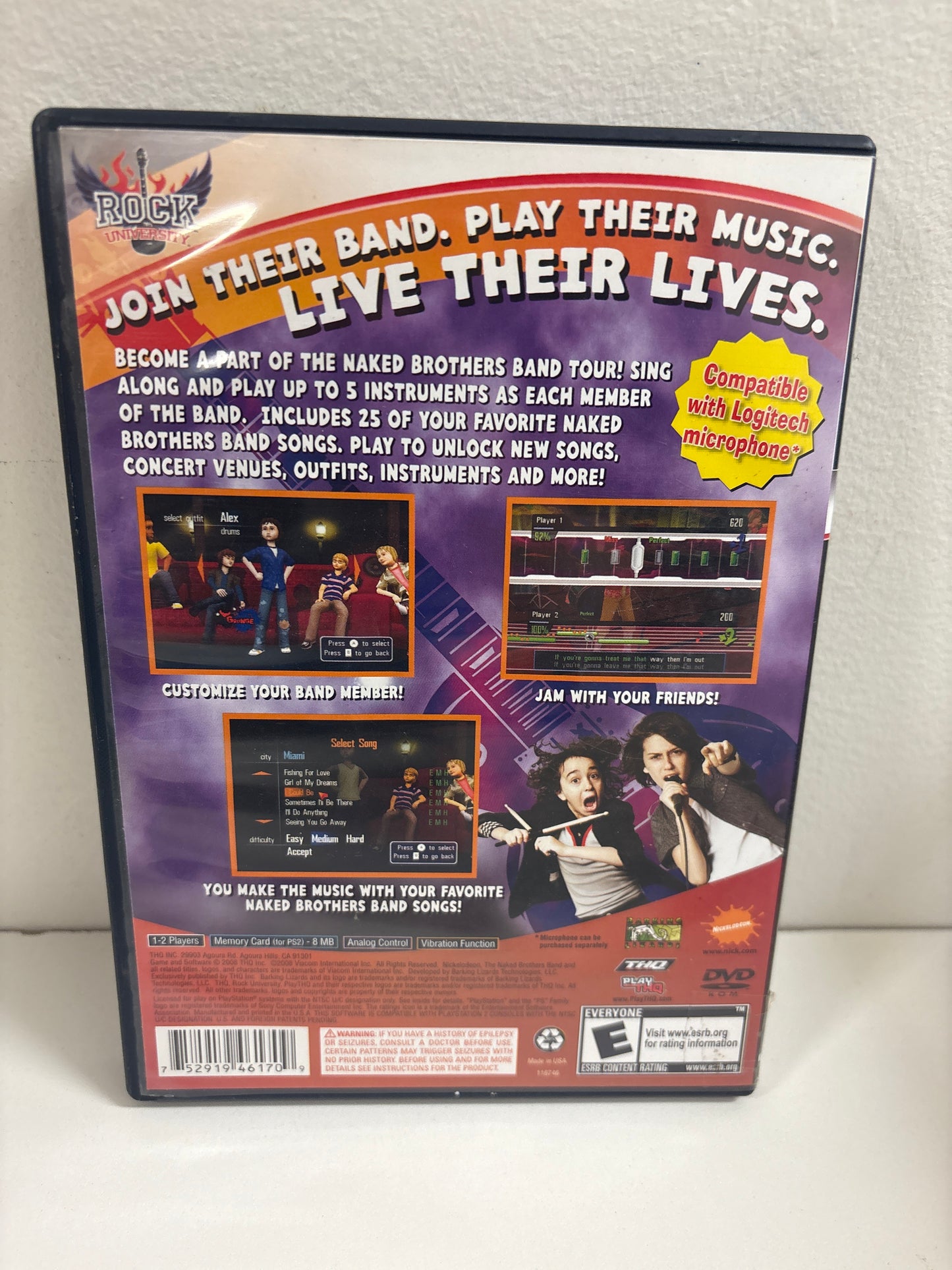 The Naked Brothers Band - Playstation 2