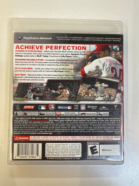 Major League Baseball 2K11 - Playstation 3